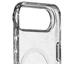 Brokat Magiczny White Diamonds transparentny