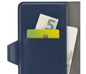 Etui HAMA Eco Universal niebieskie / Booklet na telefon komórkowy / do urządzeń o wymiarach do 8 x 17 cm
