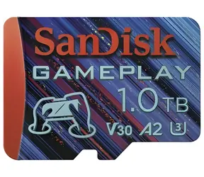 SanDisk GamePlay microSDXC 1TB / karta Micro SD / UHS-I / U3 / odczyt: 190 MB/s / zapis: 130 MB/s