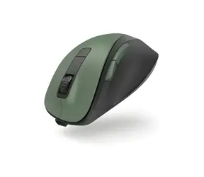 HAMA MW-500 Recharge zielona / Bezprzewodowa mysz optyczna / ładowalna / cicha / 6 przycisków / 2,4 GHz