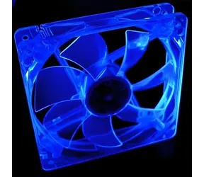 Primecooler PC-UV12025L12B niebieski / Wentylator / 120 mm / 3-pinowy / 1800 obr./min / UV