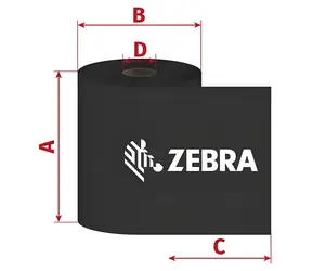 Taśma barwiąca ZEBRA ZipShip 3200 / TTR / Wosk-żywica / 83 mm / 300 m / D25 / WYJŚCIE / 6 szt.