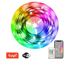 Taśma LED Immax NEO LITE SMART 10m / 48W / RGB+CCT / 2700-6500 K / Wi-Fi / IP65 / TUYA