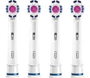 Oral-B EB18-4 3D White / Końcówki wymienne / 4 szt.