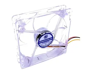 Primecooler PC-L12025L12S zielony / wentylator PC / 120 mm / 3 piny / 1600 obr./min / LED