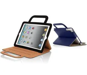 LUXA2 Rimini granatowy / Etui / Apple iPad 2 / ze stojakiem