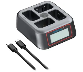 Ładowarka Patona Photo 4- Port Sony NP-FW50 / Power Delivery / USB-C