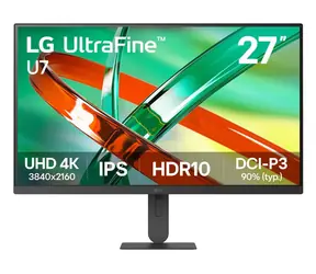 27-calowy LG UltraFine 27U711B-B czarny / IPS / 3840 x 2160 / 16:9 / 60 Hz / 5 ms / 700:1 / 300 cd/m2 / HDMI i DP