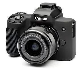 Easy Cover Reflex Silic do Canon M50 czarny / Etui