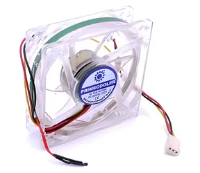 Primecooler PC-L802512ST biały / wentylator PC / 80 mm / 3-pinowy / 2400 obr./min / LED