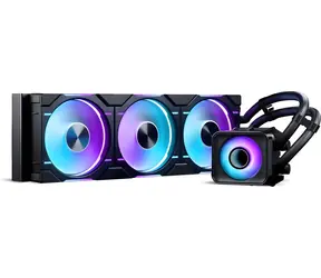 PHANTEKS Glacier One 360D30 X2 DRGB czarny / chłodzenie wodne procesora AIO / 3x 120 mm / D-RGB / AMD + Intel