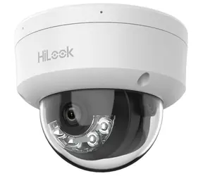 HiLook IPC-D180HA-LU / Kamera IP / Kopułka / 8Mpix / 2,8 mm / SMART lampa hybrydowa / IP67+IK08 / IR 30 m