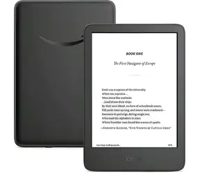 Amazon Kindle (2024) z reklamą w kolorze czarnym / Czytnik e-booków / 6" / 16 GB / Wi-Fi