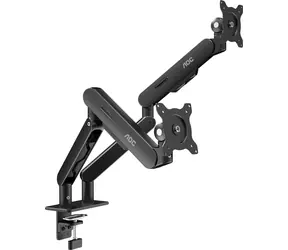 AOC AM420B czarny / Ramię biurkowe na 2 monitory / 17"-34" / VESA 75x75, 100x100 / maks. 9 kg