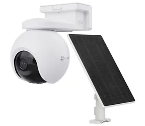 Kit Ezviz EB8 Pro 4K 4G / Zewnętrzna kamera IP / PTZ / 4G LTE / 8 Mpix / IR 15 m / IP65 / Panel słoneczny 8 W
