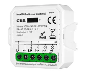 Kontroler Immax NEO SMART z funkcją ściemniania V9, 2 przyciski / Ściemniacz / Zigbee 3.0 / TUYA