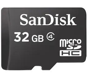 SanDisk microSDHC 32 GB / Karta pamięci / Klasa 4 / bez adaptera