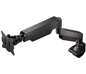 Ramię monitora biurkowego Endorfy Atlas GS Pro Single EY8F006 czarne / Do 49" / 16 kg / Sprężyna gazowa