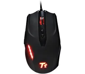 Thermaltake Black Combat biała / Mysz gamingowa / optyczna / przewodowa