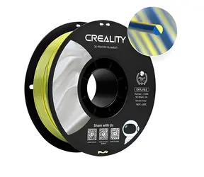 Creality CR-Silk PLA złoto srebro / Filament do drukarki 3D / PLA / 1,75 mm / 1 kg