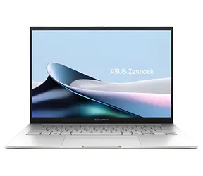 Asus Zenbook 14 srebrny / Notebook / 14" WUXGA OLED Touch / Intel Core Ultra 9 285H 2,9 GHz / 32 GB / 512 GB SSD