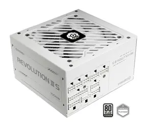Enermax Revolution III S 1000W biały / Zasilacz / ATX 3.1 / 80PLUS Gold / w pełni modułowy / 12+4pin