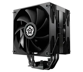Enermax ETS-T41D / Chłodnica procesora / 4× 6mm rurki cieplne / 2× 120mm PWM / 250W TDP / wyświetlacz cyfrowy