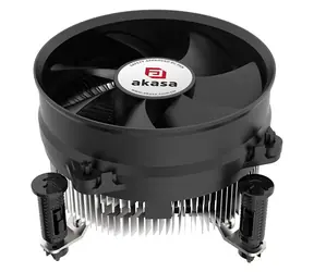 Akasa Low-Noise / CPU Cooler / for Intel LGA1851, LGA1700 / 90mm PWM / 115W TDP