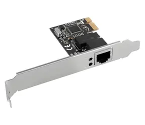 Lanberg PCE-1GB-201 / Karta sieciowa / PCIe / 1x RJ-45 / 1 Gbps / RTL8111C / Niski profil