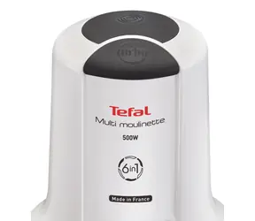 TEFAL MQ723138 czarny, biały / Siekacz / 500 W / 6 funkcji / 500 ml