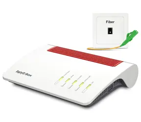 Router AVM FRITZ! Box 5590 / Wi-Fi 6 / SFP Optics GPON/AON / 3600 Mb/s / 4X LAN / 2x USB 3.0