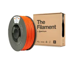 Filament PLA do maszyn pomarańczowy / Filament do druku / 1,75 mm / 1 kg