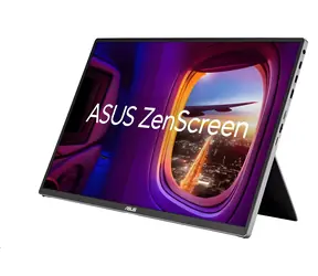 16" Asus ZenScreen MQ16FC srebrny / Monitor / OLED / WUXGA 1920x1200 / 16:10 / USB-C / przenośny