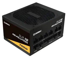 Enermax Revolution DF12 ETV750G czarny / Zasilacz / 750W / ATX 3.1 / 80PLUS Gold / półpasywny / 12VHPWR