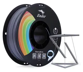 Filament Creality PLA+ szary / filament do drukarki 3D / PLA+ / 1,75 mm / 1 kg