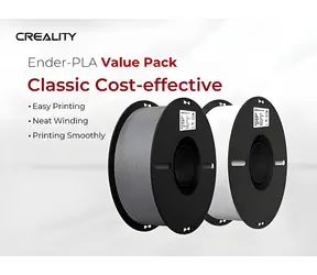 Creality Filament Ender-PLA biały + szary / filament do drukarki 3D / PLA / 1,75mm / 2x1kg