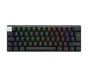 Logitech G PRO X 60 LIGHTSPEED czarny / Klawiatura gamingowa / bezprzewodowa LIGHTSPEED / przełączniki dotykowe / 60%