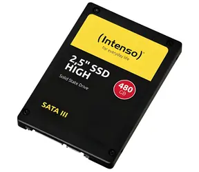 INTENSO High 480 GB / SSD / 2.5" / SATA III / odczyt do 520 MB/s / zapis do 480 MB/s