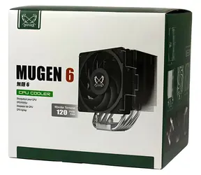 Scythe SCMG-6000 Mugen 6 / Chłodzenie powietrzne procesora / 120 mm PWM / LGA 1700 / AM5