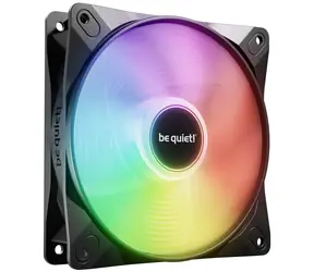 Be quiet! Light Wings LX 120 PWM Reverse czarny / Wentylator / 120 mm / ARGB / Łożysko karabinowe / 28,5 dB / 1500 obr./min