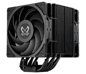 Scythe Mugen 6 Dual Fan Black Edition / Chłodnica procesora / 2× 120 mm PWM / 300-2000 obr./min / LGA1700 / AM5