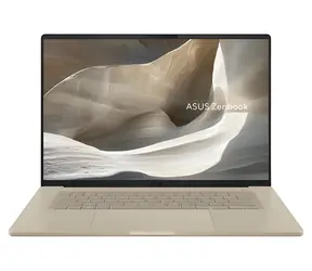 Asus Zenbook A16 beżowy / Notebook / 16" WUXGA OLED / Qualcomm Snapdragon X1-26-100 / 32 GB / 512 GB SSD / Adreno / W11H