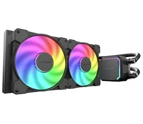 LC-Power LC-CC-280-B-ARGB czarny / chłodzenie wodne procesora AIO / 280 mm / ARGB