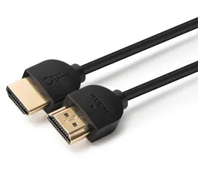 MicroConnect Slim HDMI (M) - HDMI (M) czarny / Kabel / 1,5 m / 4K / 60 Hz