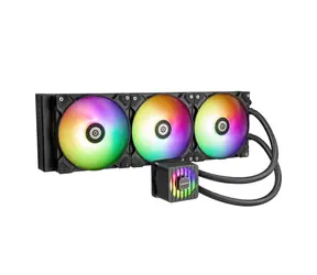 Enermax LIQMAXFLO 420 ARGB czarny / chłodzenie wodne procesora AIO / 420 mm / 3× 140 mm FDB / 25,47 dB / Intel i AMD