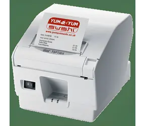 Star Micronics TSP743II-24 biała / Termiczna drukarka POS / 203 dpi / 250 mm/s / gilotyna / bez zasilacza