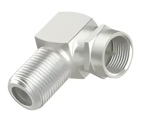 Adapter SAT HAMA FF 90° / Adapter antenowy / Złącze F / Złącze F
