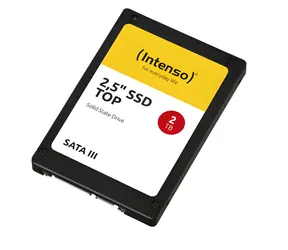 INTENSO Top SSD 2TB / 2,5" SSD / SATA III / odczyt: 550 MB/s / zapis: 500 MB/s / TBW 960 TB