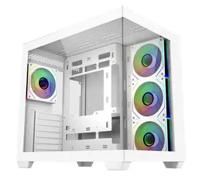 Cooler Master Elite 681 biały / obudowa PC / Midi Tower / ATX / szkło hartowane 270° / ARGB / USB-C 20 Gb/s