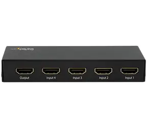 Przełącznik HDMI StarTech 4-portowy / Przełącznik / 4K / 60 Hz / automatyczny